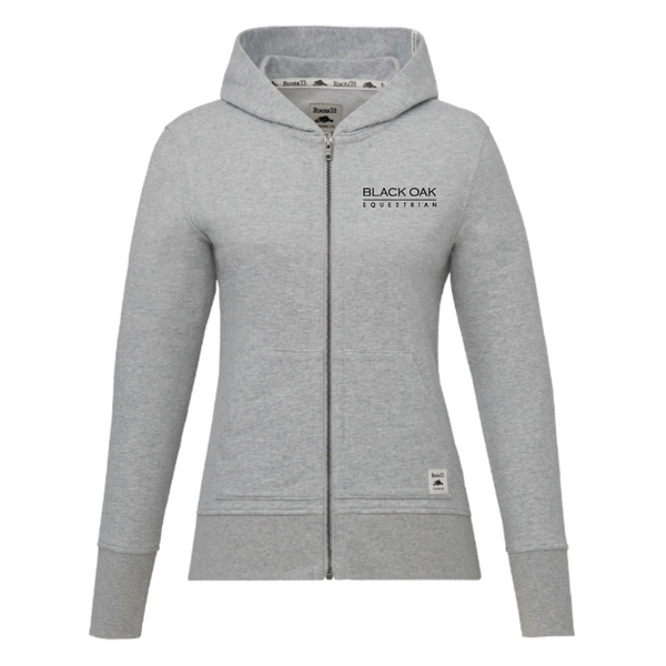 Black Oak Roots Full Zip Sweater