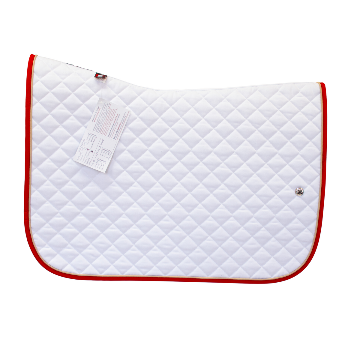 Jumper Baby Pad White/Tan/Red