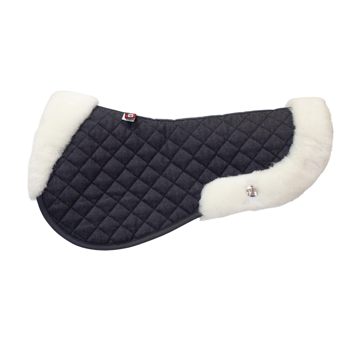 Liberty Quilted Half Pad in Heather Grey