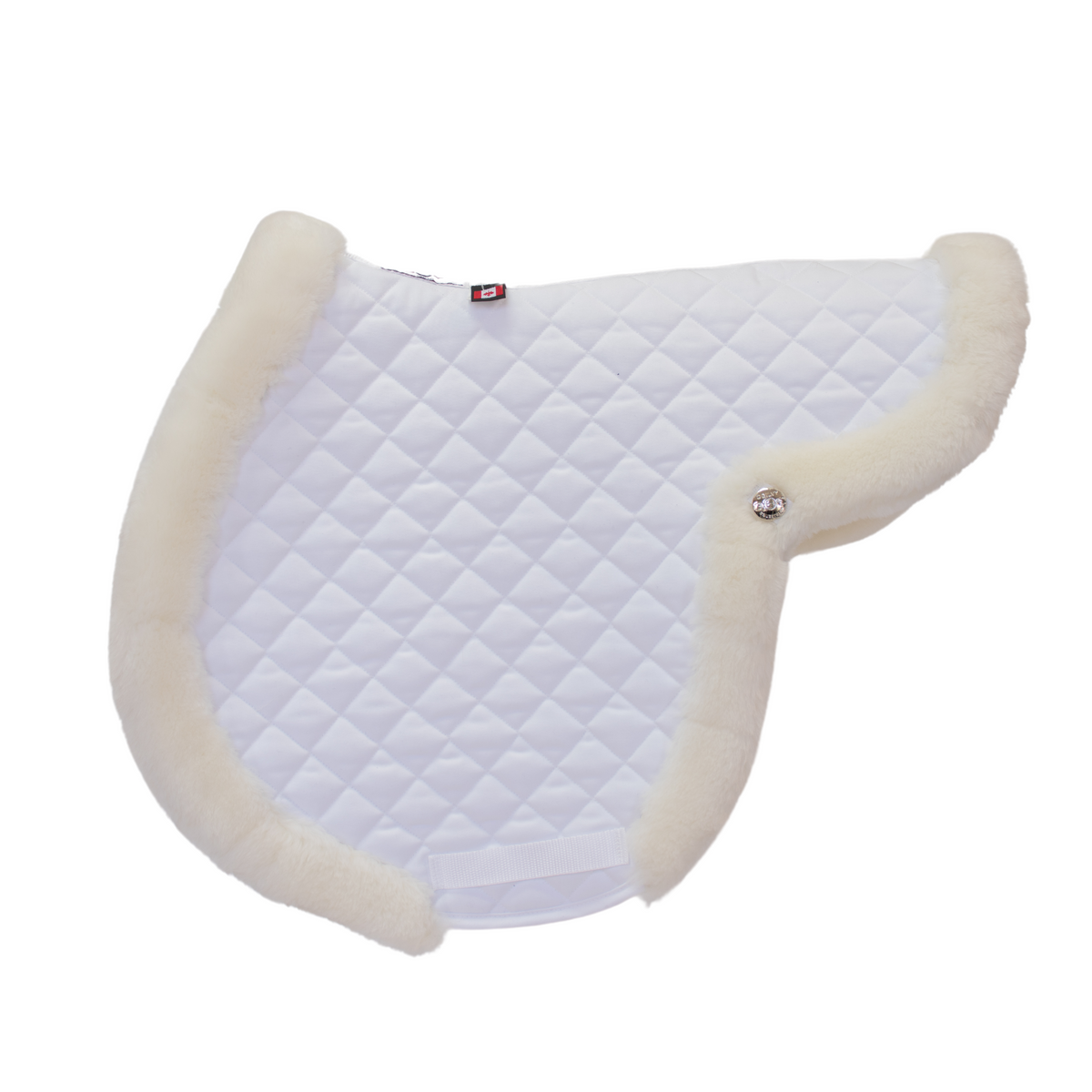 Sheepskin Shaped Hunter Pad in White