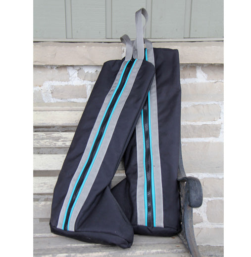 CHROME PADDED BOOT BAG